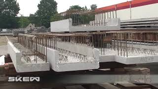 Precast  Beam Soffit on the SKEW JIG System [upl. by Relyuhcs570]