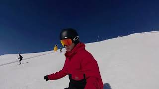 Sunny Andermatt Snowboarding in Winter 24 [upl. by Ford]