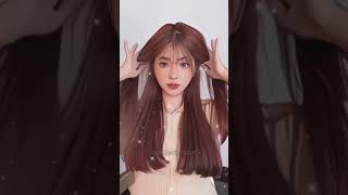 Easy hairstyle for school 💌 hairstyle aesthetic viralshort [upl. by Ssej]