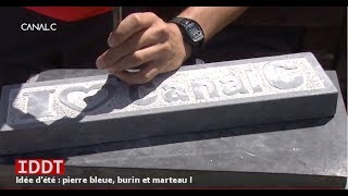 IDDT  Un sculpteur de pierre bleue à Doische [upl. by Chud91]