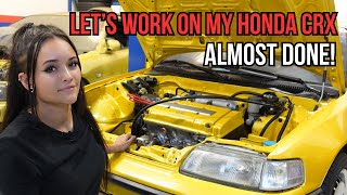 Hang out with me while I work on my Honda CRX project [upl. by Akihc]