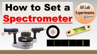 How to Set a Spectrometer for Observation  Parts of a Spectrometer science instrument [upl. by Grearson29]