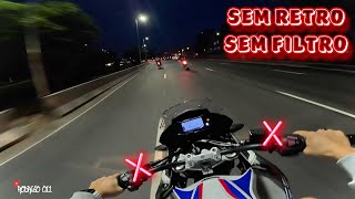 NOTURNO DE BMW GS 310 SEM RETROVISOR [upl. by Renckens318]