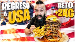 EL TÍPICO RETO DE HAMBURGUESA GIGANTE EN ATLANTA USA [upl. by Cran837]