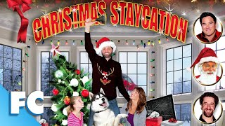 Christmas Staycation  Full Christmas Holiday Hallmark Comedy Movie  Dean Cain Dustin Diamond  FC [upl. by Auqinimod]