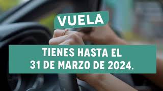 Vuela y haz tu refrendo 2024 ¡Tienes hasta el 31 de marzo [upl. by Theran694]