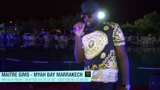 MAITRE GIMS CONCERT MYAH BAY MARRAKECH officiel [upl. by Floro]