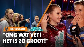 13 DIT GEBEURDE ER OP DE DAG VAN DE FINALE 🤩  JUNIOR SONGFESTIVAL 2023 🇳🇱 [upl. by Eimme539]