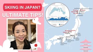 Plan the Perfect Ski Trip in Japan Nagano or Hokkaido With Snowfall Stats [upl. by Sydel]