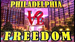 Philadelphia Freedom 1989 Version  Lyric Video Elton John [upl. by Wimsatt]