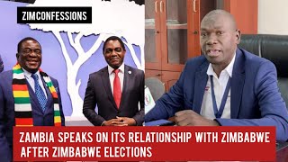 Zambia Speaks On Its Relationship With Zimbabwe After Zimbabwe Elections [upl. by Aleina]