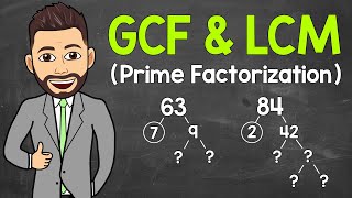 How to Find the GCF and LCM using Prime Factorization  Math with Mr J [upl. by Cestar]