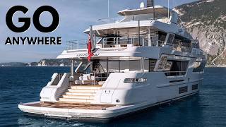 CDM RJ 115 quotStellamarquot Cantiere delle Marche Explorer SuperYacht Tour [upl. by Ydorb]