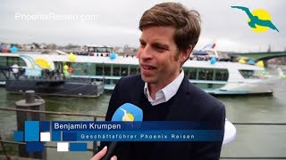 MS ALENA Schiffstaufe  NEUES Flussschiff bei Phoenix Reisen I PHOENIX REISEN TV Folge 85 [upl. by Hare]