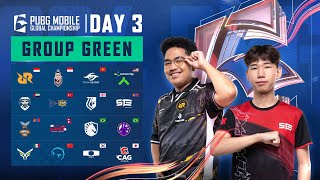 EN 2024 PMGC League  Group Green Day 3  PUBG MOBILE Global Championship [upl. by Tucky]