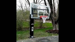 Spalding 72quot inground basketball goal [upl. by Pelpel]