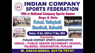 2ND NATIONAL OCEAN GAMES 2024 UNDER 19 BOYS amp GIRLS AT PUBLIC SENIOR SECONDARY SCHOOL TALWARA day 2 [upl. by Oirom]