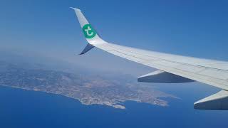 Departure Heraklion Transavia B737800 [upl. by Keram]