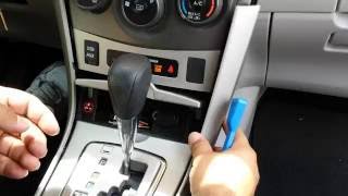 Install  Replace a car Stereo Radio  Toyota Corolla [upl. by Ark68]