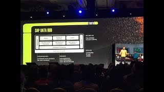 SAP TechEd 2017 SAPs New Data Hub S4HANAs Milestone [upl. by Nerraj]