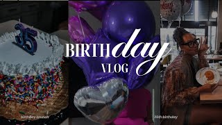 VLOG 35th birthday vlogsurprise brunch  permanent jewelry birthdayvlog [upl. by Launame676]