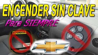 Encender el Aveo o Chevy sin clave para siempre elimina la clave [upl. by Dinerman]