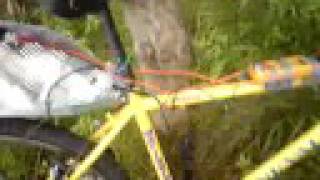 self charging home made 24V electric mountain bike [upl. by Bunns]