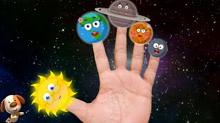 Planet Finger Family  Learning Song amp Nursery Rhymes for Kids [upl. by Cloots]