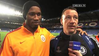 Reaction Drogba and Terry on Galatasaray [upl. by Mohorva787]