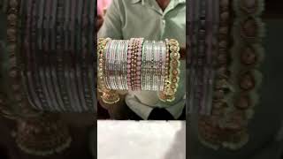 Alia Bhatt met gala look inspired bangle set viral banglesforgirls pearlaccessories wedding [upl. by Ahsiek552]