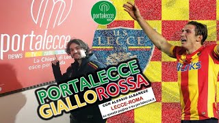 LECCEROMA 00 LIVE REACTION E CRONACA❤️💛PORTALECCE GIALLOROSSA▶️SERIE A TIM 20232024 [upl. by Melone499]