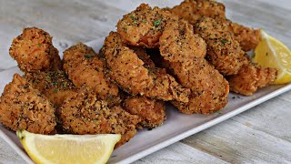 Lemon Pepper BONELESS Wings Recipe  Better Than Wingstop [upl. by Brenda]