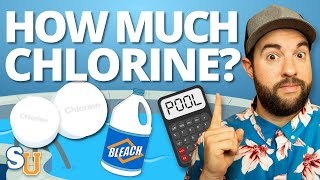 How Much CHLORINE Should You Add to a POOL  Swim University [upl. by Albertine]