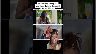 Diamond The Body Vs TinkaBella Baddies Caribbean Audition Debate [upl. by Earej]