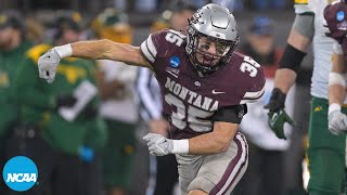 Montana vs North Dakota State 2023 FCS semifinal highlights [upl. by Neehar]