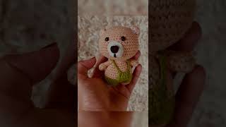 How to sew an amigurumi parts together final partcrochetbear amigurumibearcrochetamigurumi [upl. by Giacamo811]