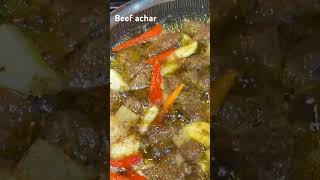 Beef achar recipe posted on my channel shorts [upl. by Mckale]