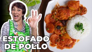 EL MEJOR ESTOFADO DE POLLO  MÁS FÁCIL IMPOSIBLE  LA COCINA DE MAVI [upl. by Ariaek337]