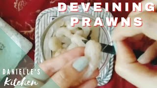 How to Devein Prawns  Cooking Hacks  Kitchen Tips  Seafood  Prawns [upl. by Olinad964]