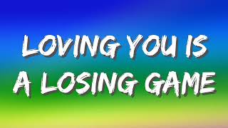 Duncan Laurence  Loving You Is A Losing Game Arcade Lyrics [upl. by Adiazteb]