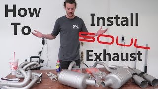 How to Install SOUL Performance Exhaust [upl. by Ennaoj]