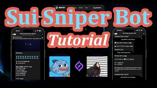 Sui Sniper Bot Guide to Trade Meme Coins Like A Pro Desktop and Mobile Setup Tutorial [upl. by Dorsey843]