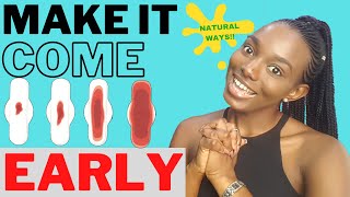 How To Get Periods Immediately  Effective Home Remedy That Will Make It Come Early naturalremedies [upl. by Stuart574]