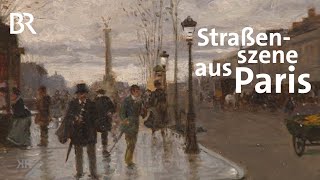 Großartiges Kleinformat Pariser Straßenszene  Kunst  Krempel  BR [upl. by Llewon740]