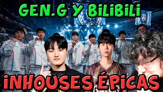 ¡BLG y GENG juegan Inhouses ¿Llega mal BiliBili Bin vs Dhokla  Elk vs Peyz  Jackies vs Knight [upl. by Yahsram]