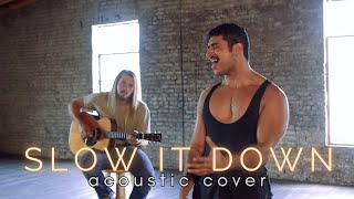 Benson Boone  Slow It Down Acoustic Cover by Joe Daccache [upl. by Ainer435]