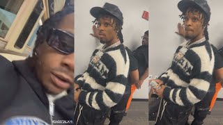 Moneybagg Yo Runs Into Toosii Backstage “Now You Rich” “Who Me” [upl. by Aniram]