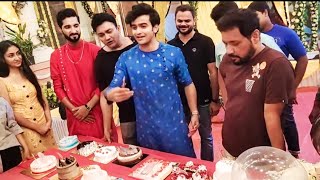 Pravisht Mishra Barrister Babu Ka Anirudh Babu Ka Happy birthday Cake Celebration Party Video [upl. by Guss205]