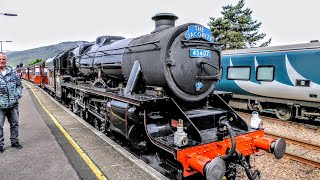 The Jacobite Steam Tour  Fort William to Mallaig  28th May 2023 [upl. by Alrahs707]