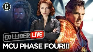 Upcoming Marvel Movies Heres Whats Next in Phase Four  Collider Live 206 [upl. by Ihpen]